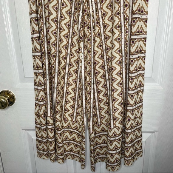 Farm Rio x Anthropologie Wide Leg Geometric Palazzo Pants Extra Small - Picture 5 of 10